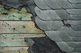 Broken Slate Tiles on Roof Henrico Roofing VA